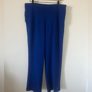 Alfred Dunner blue comfy pants, Size M